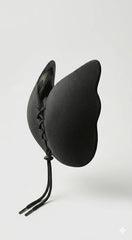 Push-Up Strapless Black Backless Invisible Bra