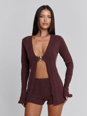 VELMA SHORTS CHOCOLATE