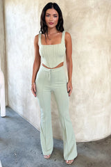 Token Flare Pants - Sage