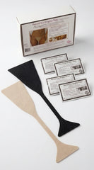 Peel & Toss Strapless Disposable Invisible Thong Panty - Black (Pack of 10)