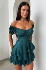 Ciera Playsuit - Emerald