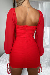 Lorde Dress - Red