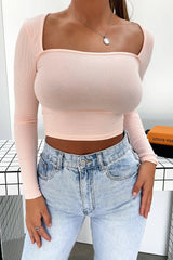Crawford Crop - Pink