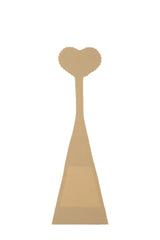 Strapless No Line Reusable Heart Shape Panty - Nude