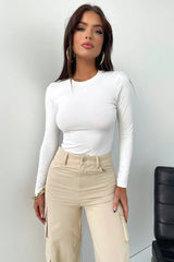 Lemar Long Sleeve Tee - White