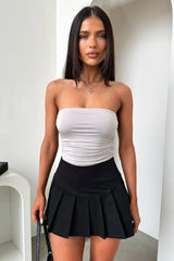 Valora Strapless Bodysuit - Grey