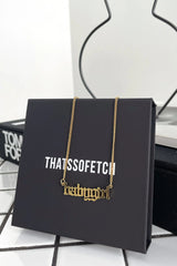 Babygirl Necklace - 18k Gold Plated