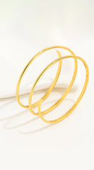 Triple Wrap Arm Cuff Bracelet - Gold
