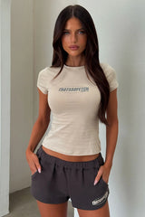 Series 10 Tee - Beige