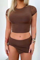 Oden Skirt - Brown