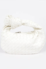 Mariana Faux Leather handbag - White