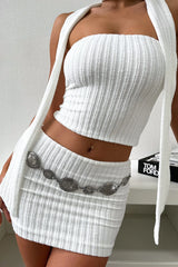 Mariana Crop - White