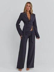 RIVERIA PANT CHARCOAL