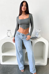 Nada Crop - Khaki