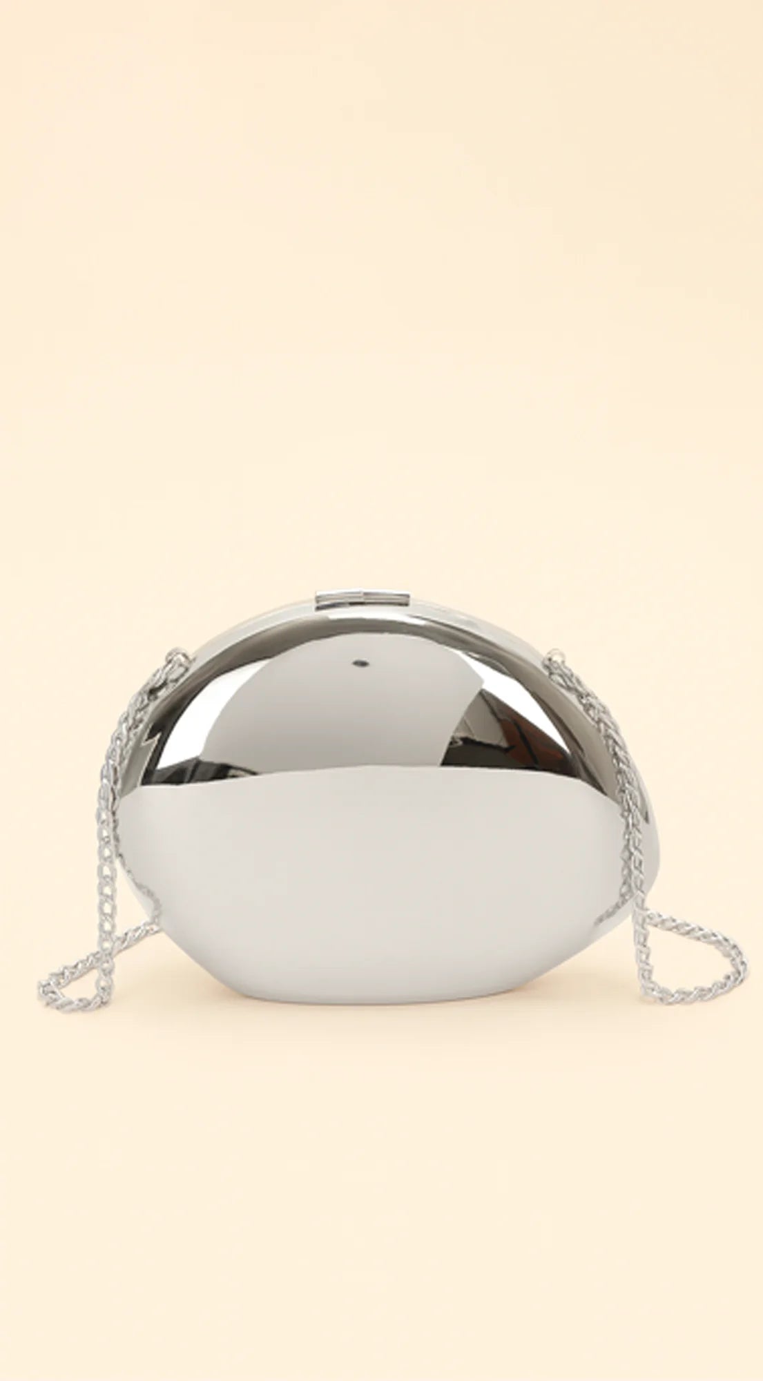 Metal Clutch - Silver