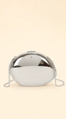 Metal Clutch - Silver