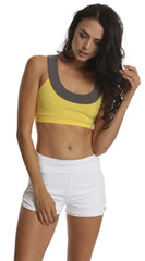 Knock Down Training Bra -  Yellow