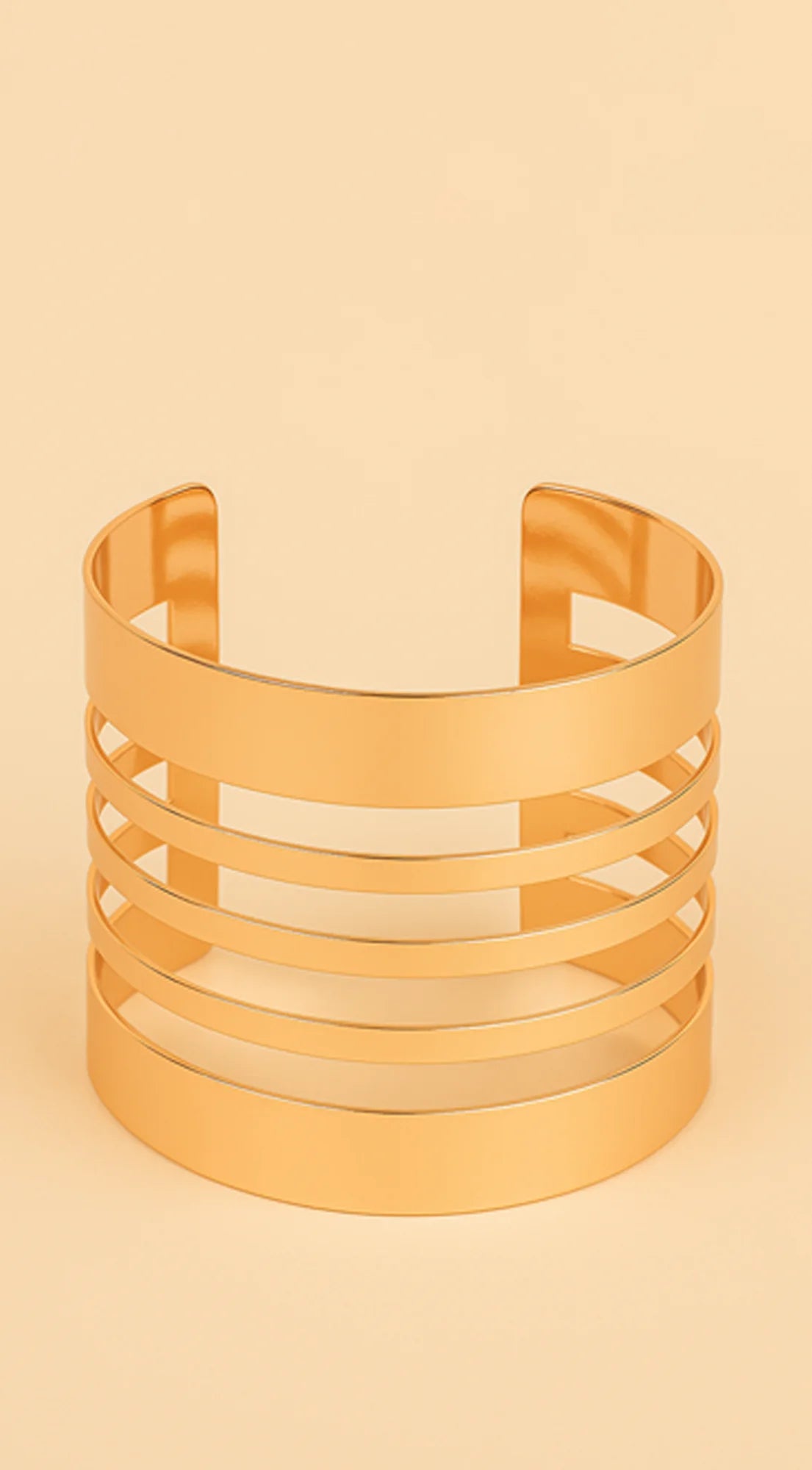 Ina Cuff Bracelet - Gold