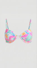Isolara Tropical Bikini Set - White Multi