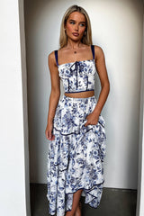 Joy Top - Blue Floral