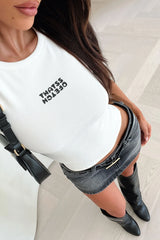 Oxford Tee - White
