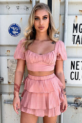 Zayn Skirt - Blush