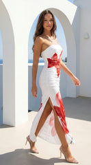 Rosavelle Floral Maxi Dress - White