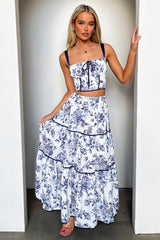 Joy Top - Blue Floral