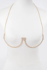 Seduction Bra Chain - Gold